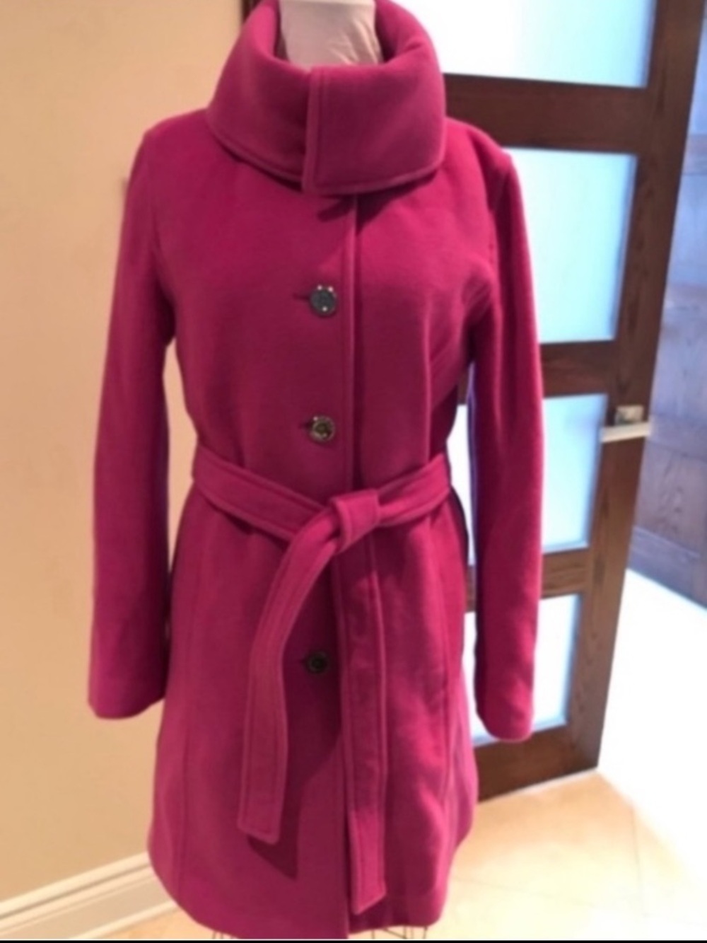 Coach Wool & Angora Coat - New